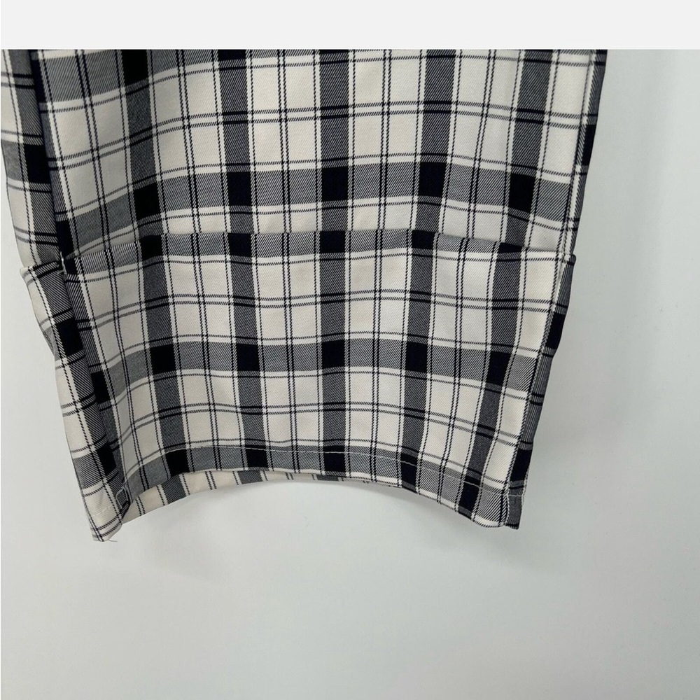 Princess Polly Checkered Pants in Black and White size 6 - Picture 5 of 12